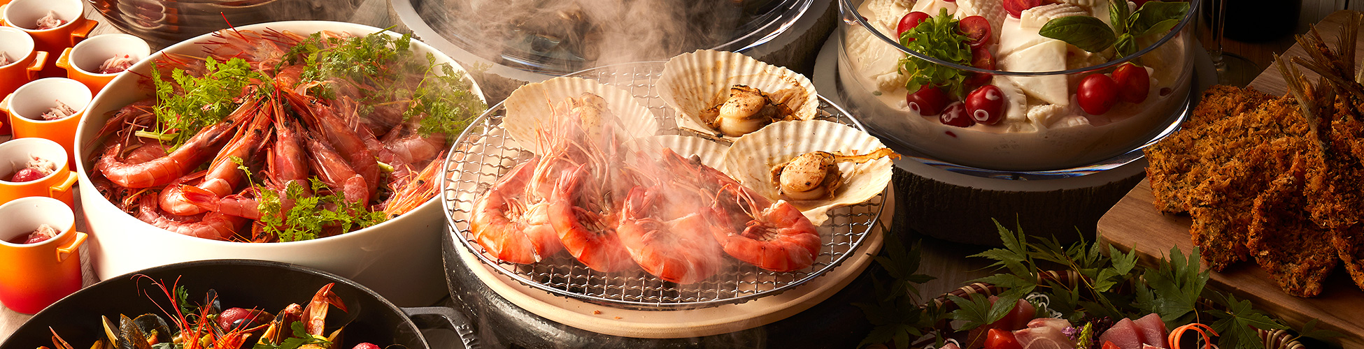 亀の井ホテル熱海のビュッフェ ATAMI BOLD KITCHEN