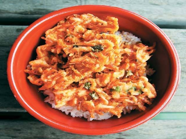 浜のかきあげや 熱海 かき揚げ丼