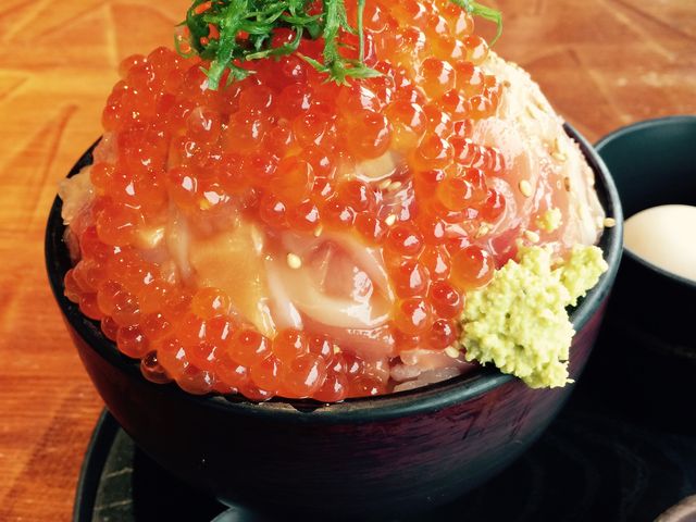 伊豆高原ビール 海の前のカフェレストラン 海鮮丼