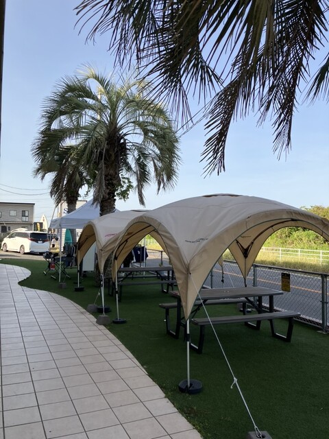 SURF GARDEN CAFE テラス席