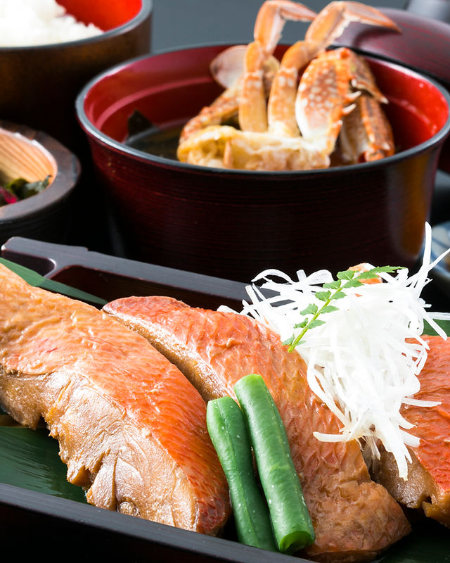 漁師めし 魚季亭 西伊豆堂ヶ島の漁師めし定食