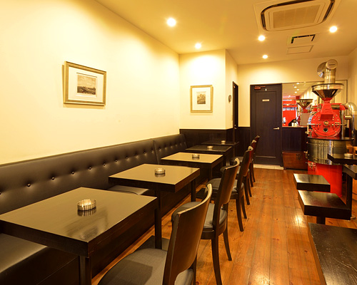 備屋珈琲店 伊豆高原店 店内