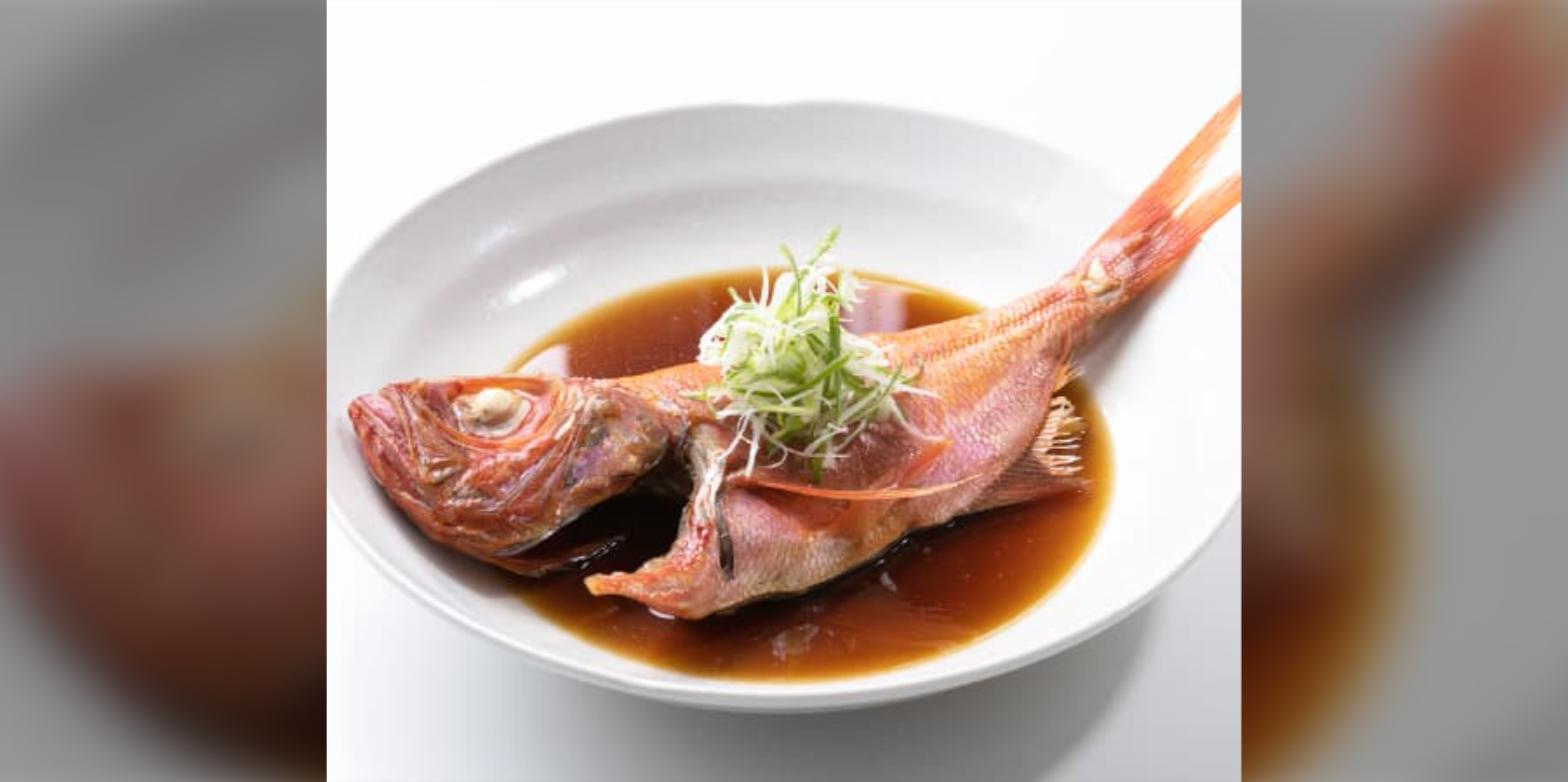 保田漁協ばんやの金目鯛煮付け