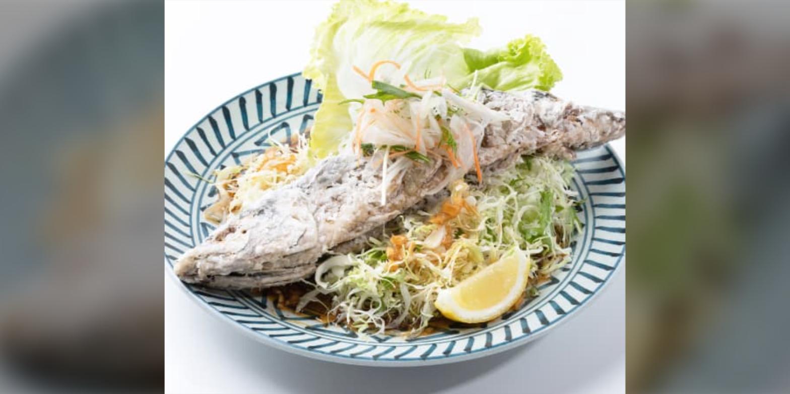 保田漁協ばんやの地魚の唐揚げ