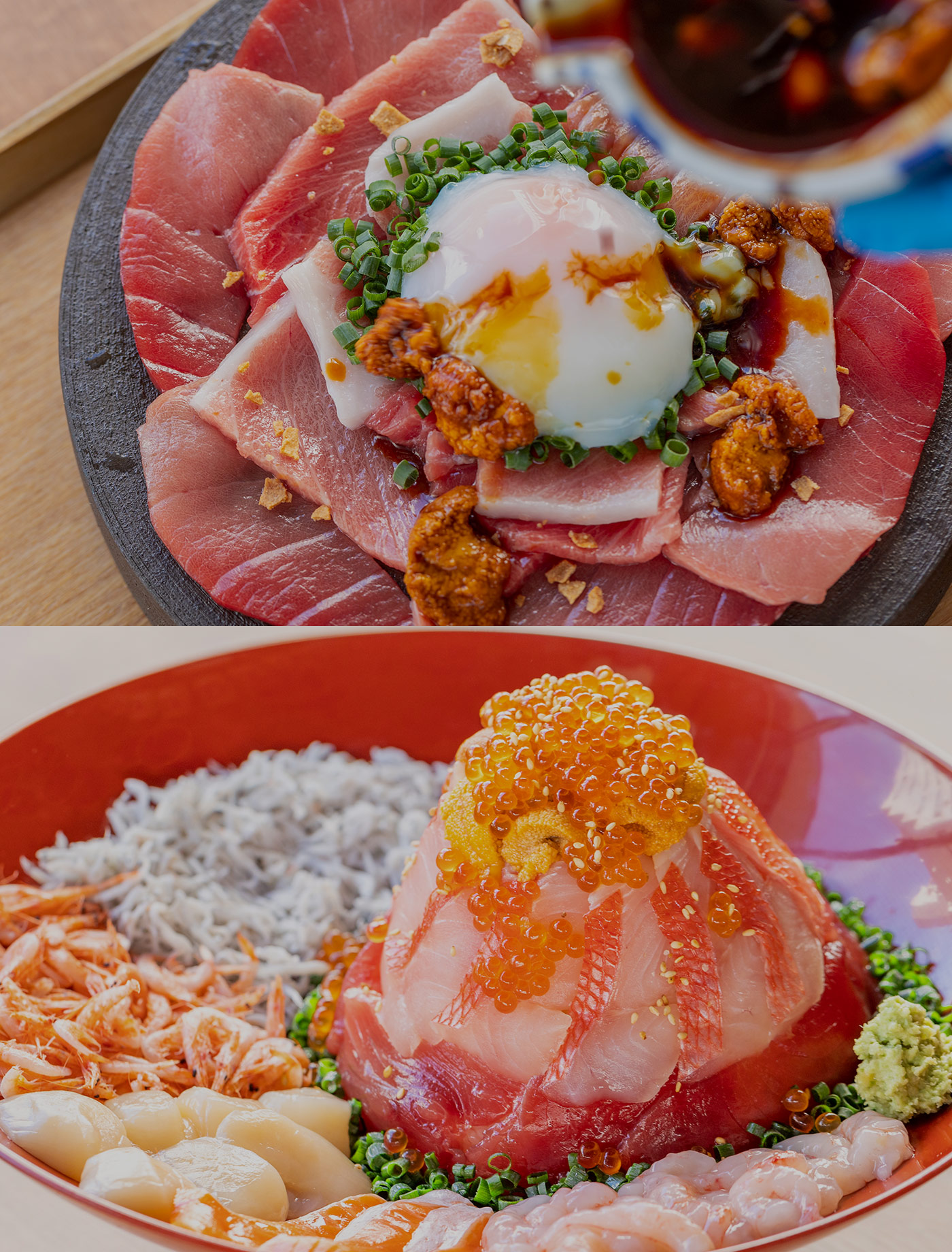 熱海おさかな・大食堂の彩り豊かな海鮮丼