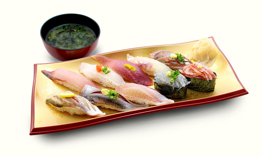 伊豆太郎の近海地魚にぎり